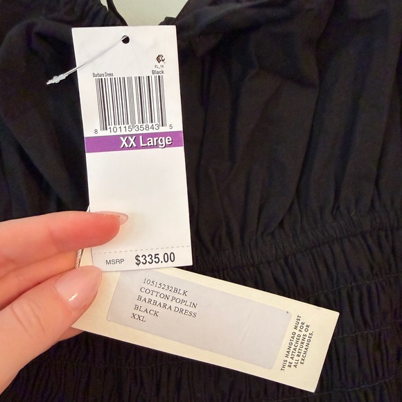 NWT - Ciao Lucia! Barbara Dress in Black (XXL) - Picture 6 of 9